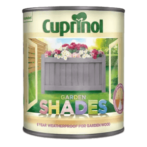 Cuprinol Garden Shades paint tins