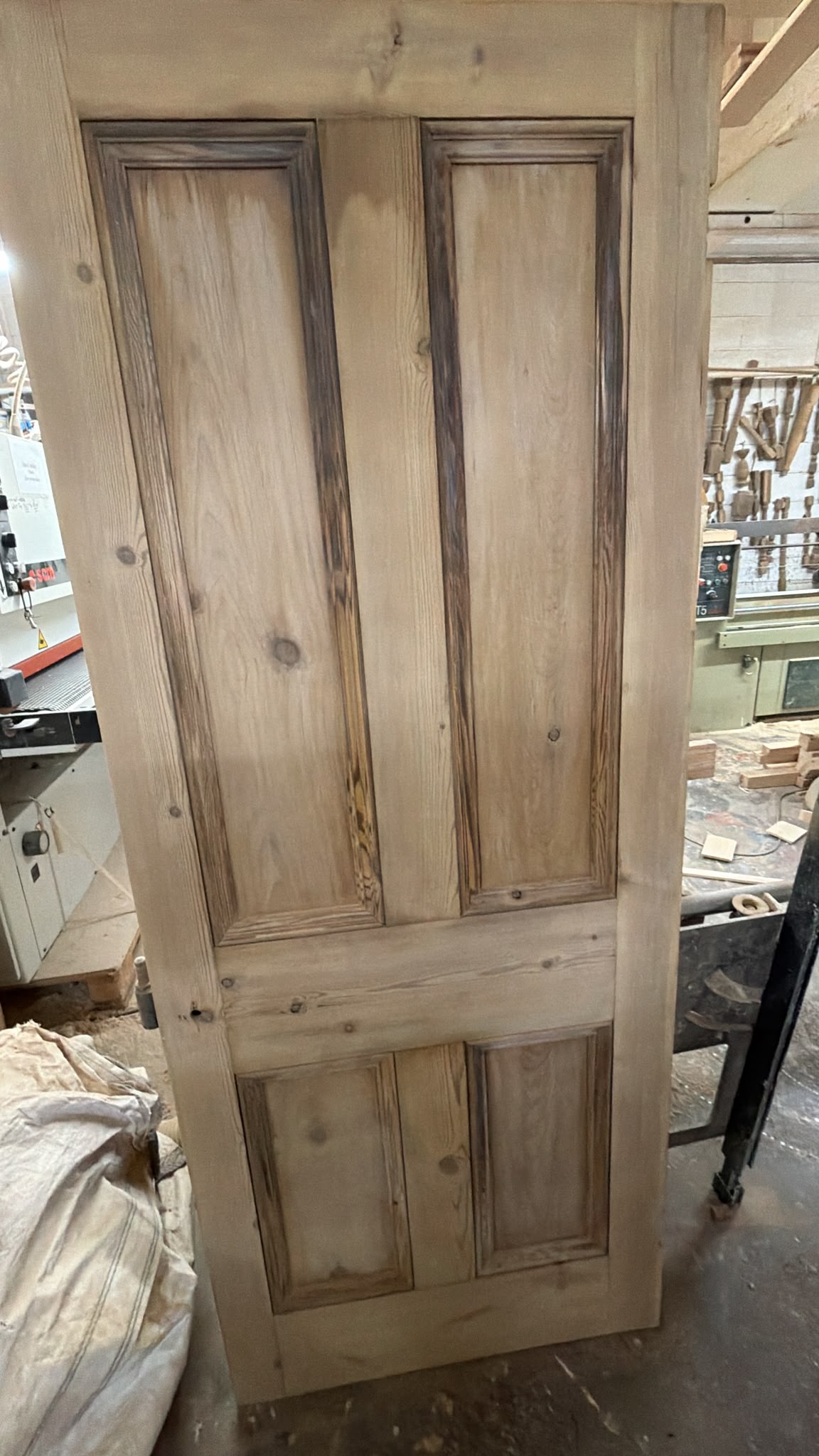 Reclaimed Victorian door stripped back and restored by Double Dipper Paint Strippers in Yorkshire